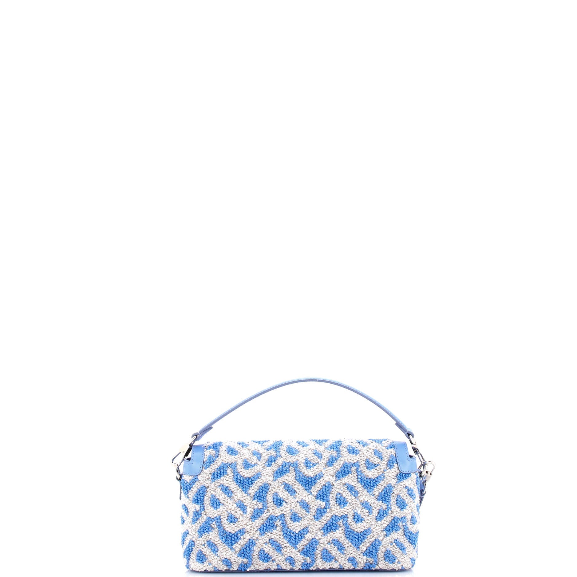 TB Note Top Handle Bag Sequin Embellished Fabric
