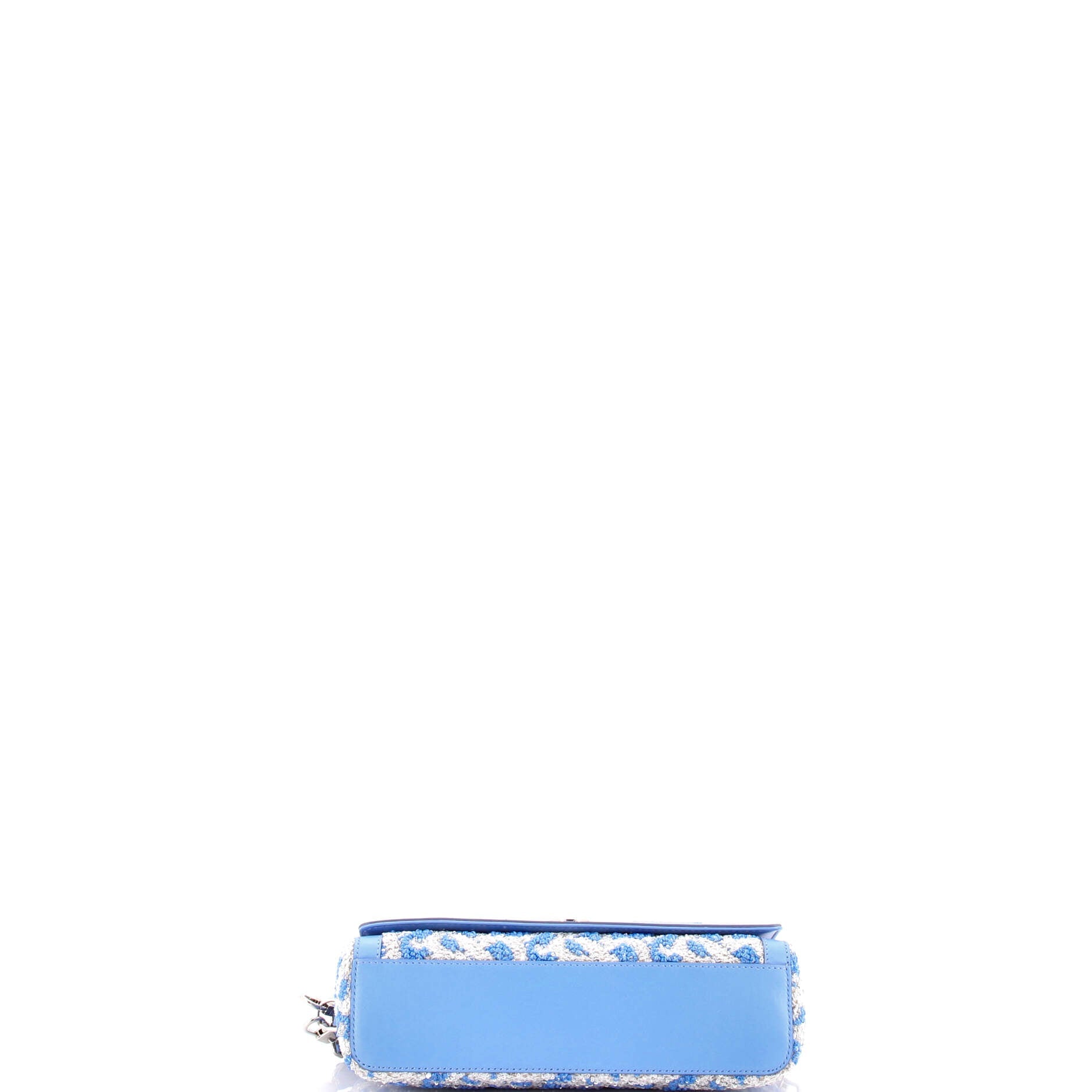 TB Note Top Handle Bag Sequin Embellished Fabric