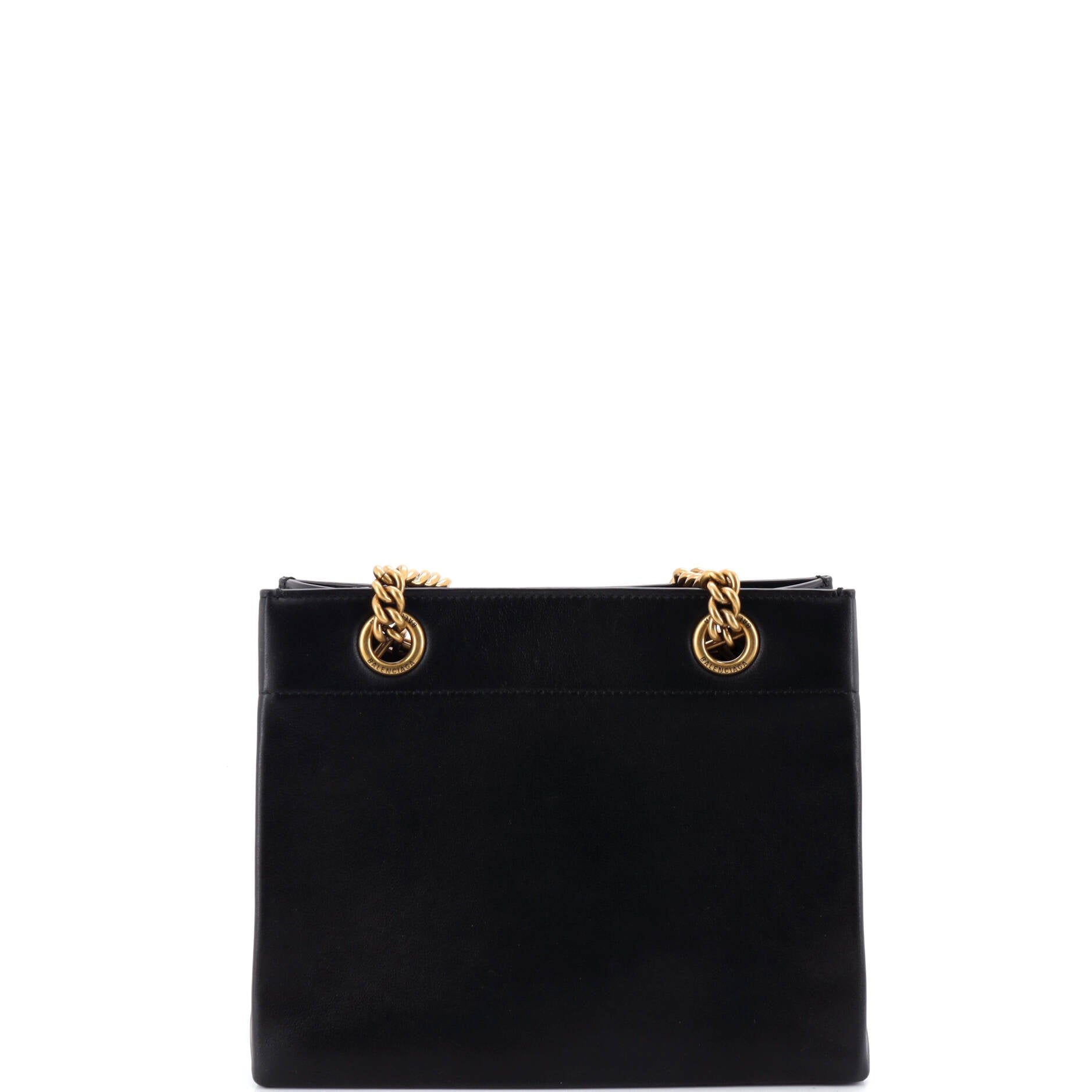 Duty Free Chain Tote Leather Small