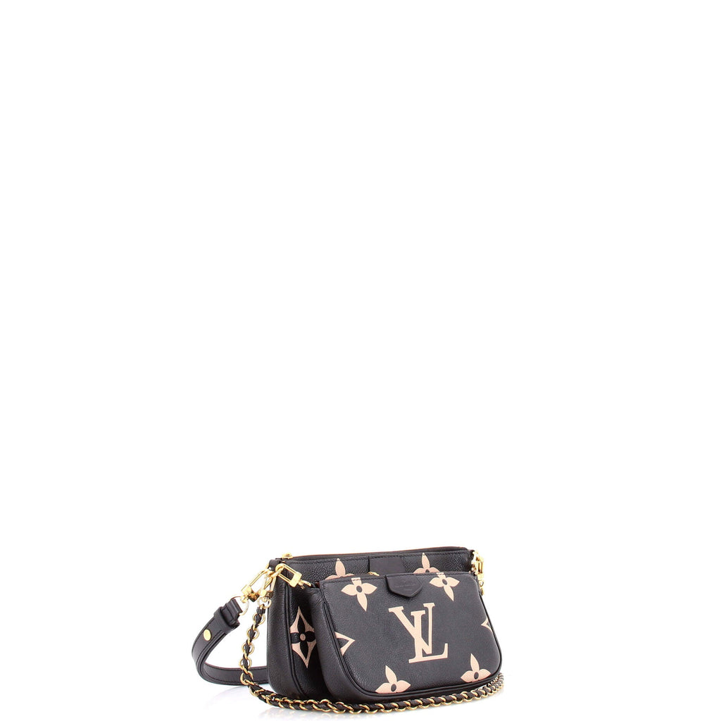 Multi Pochette Accessoires Bicolor Monogram Empreinte Giant