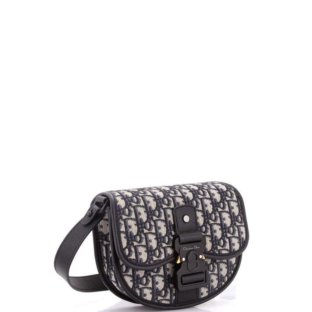 Gallop Flap Messenger Bag Oblique Canvas Mini