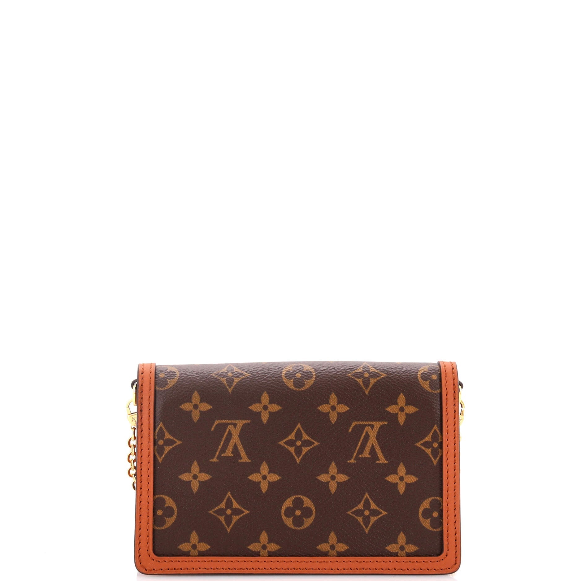 Dauphine Chain Wallet Reverse Monogram Canvas