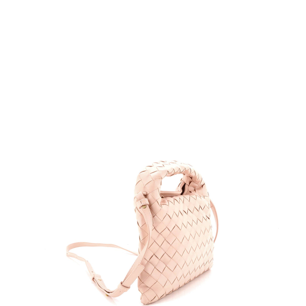 Hop Top Handle Bag Intrecciato Nappa Mini