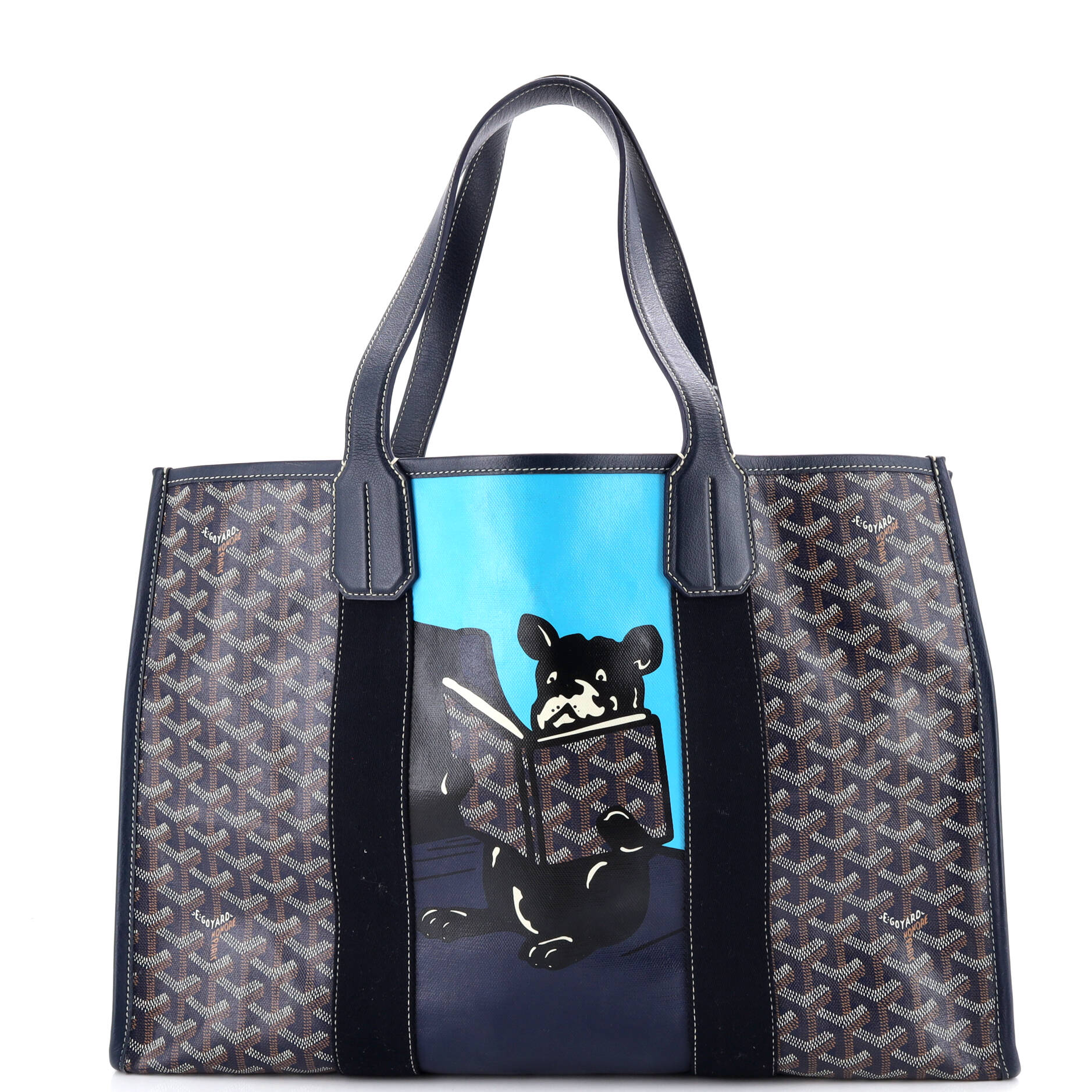 Villette Tote Printed Coated Canvas MM
