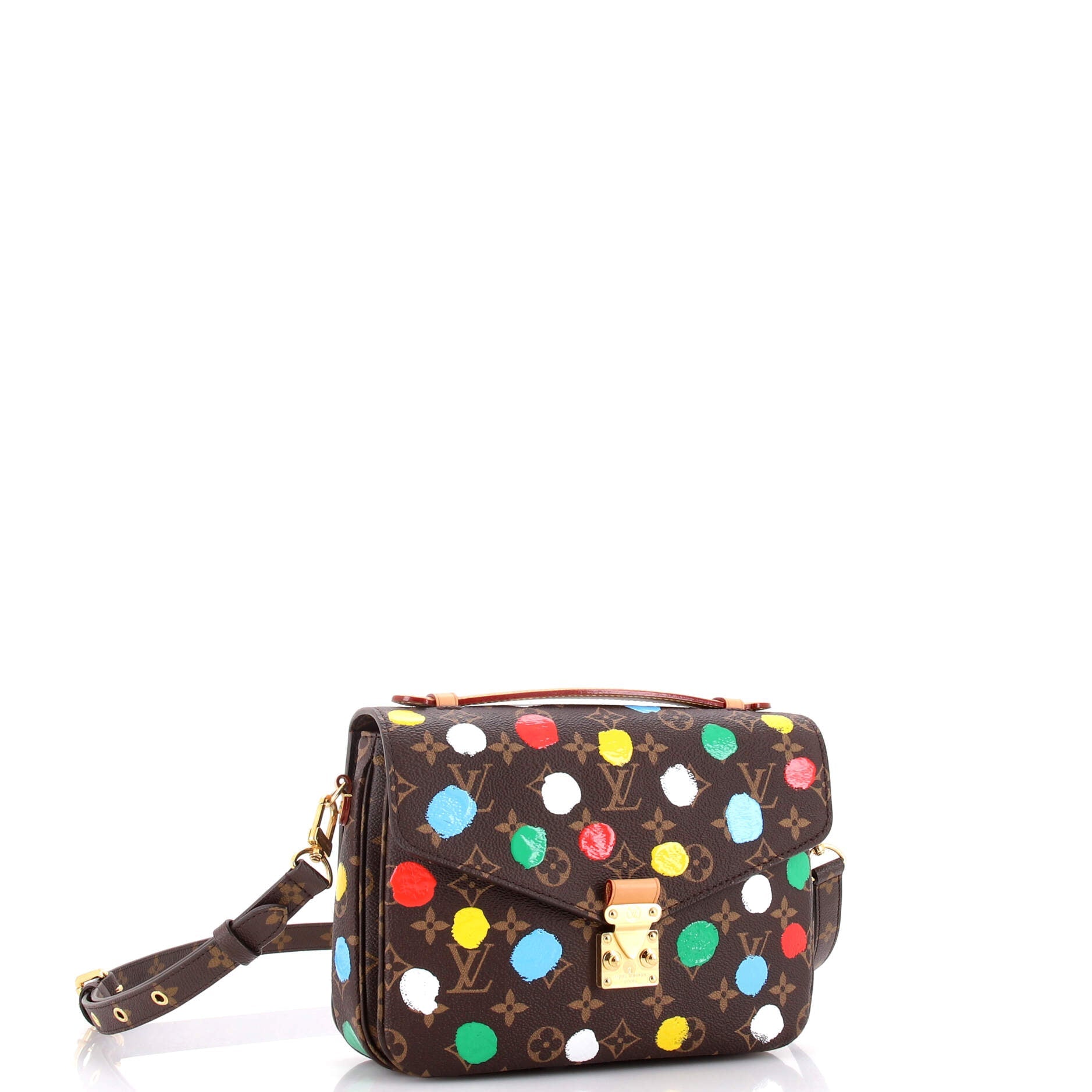 Pochette Metis Yayoi Kusama Painted Dots Monogram Canvas