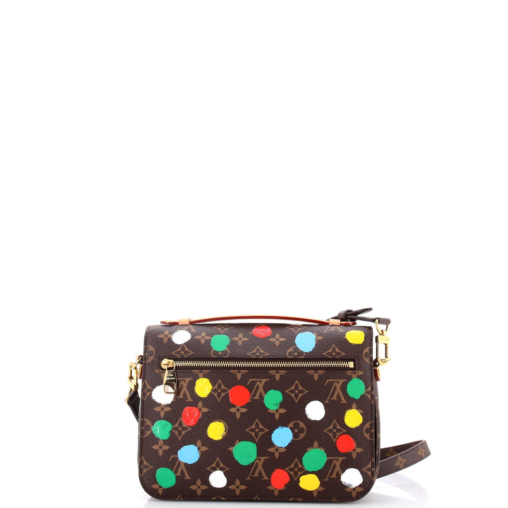 Pochette Metis Yayoi Kusama Painted Dots Monogram Canvas
