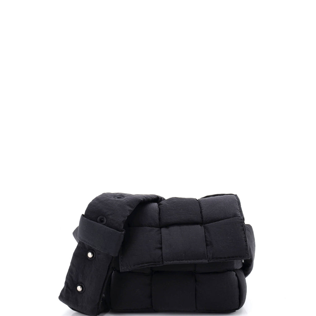 Cassette Crossbody Bag Maxi Intrecciato Nylon Extra Mini