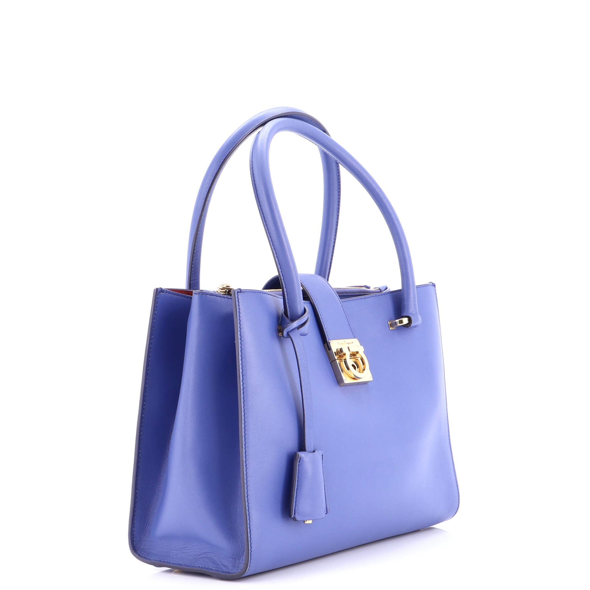 Gancio Lock Tote Leather Small