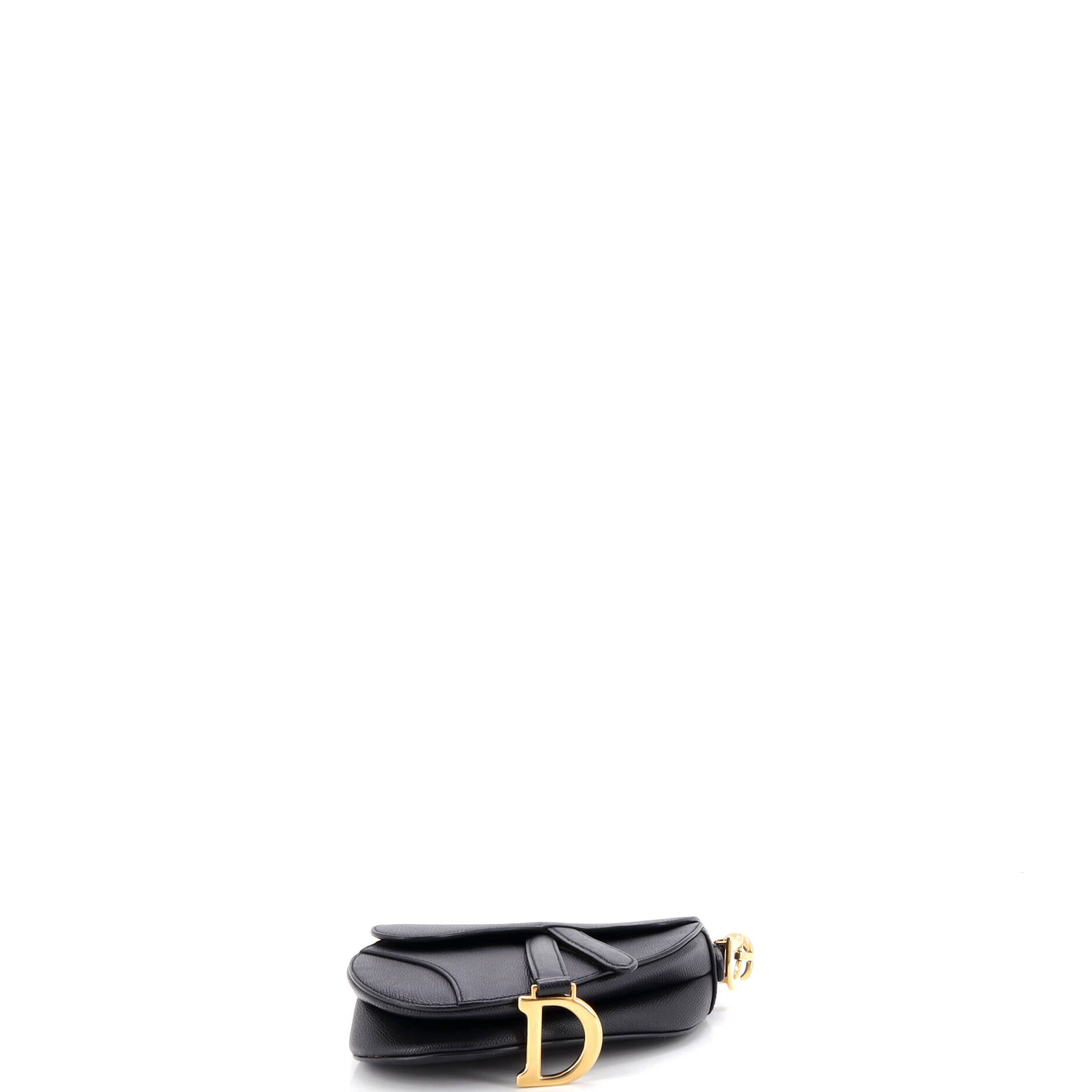 Saddle Handbag Leather Mini