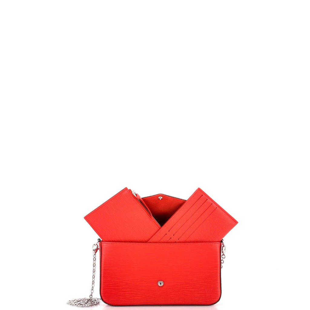 Felicie Pochette Epi Leather