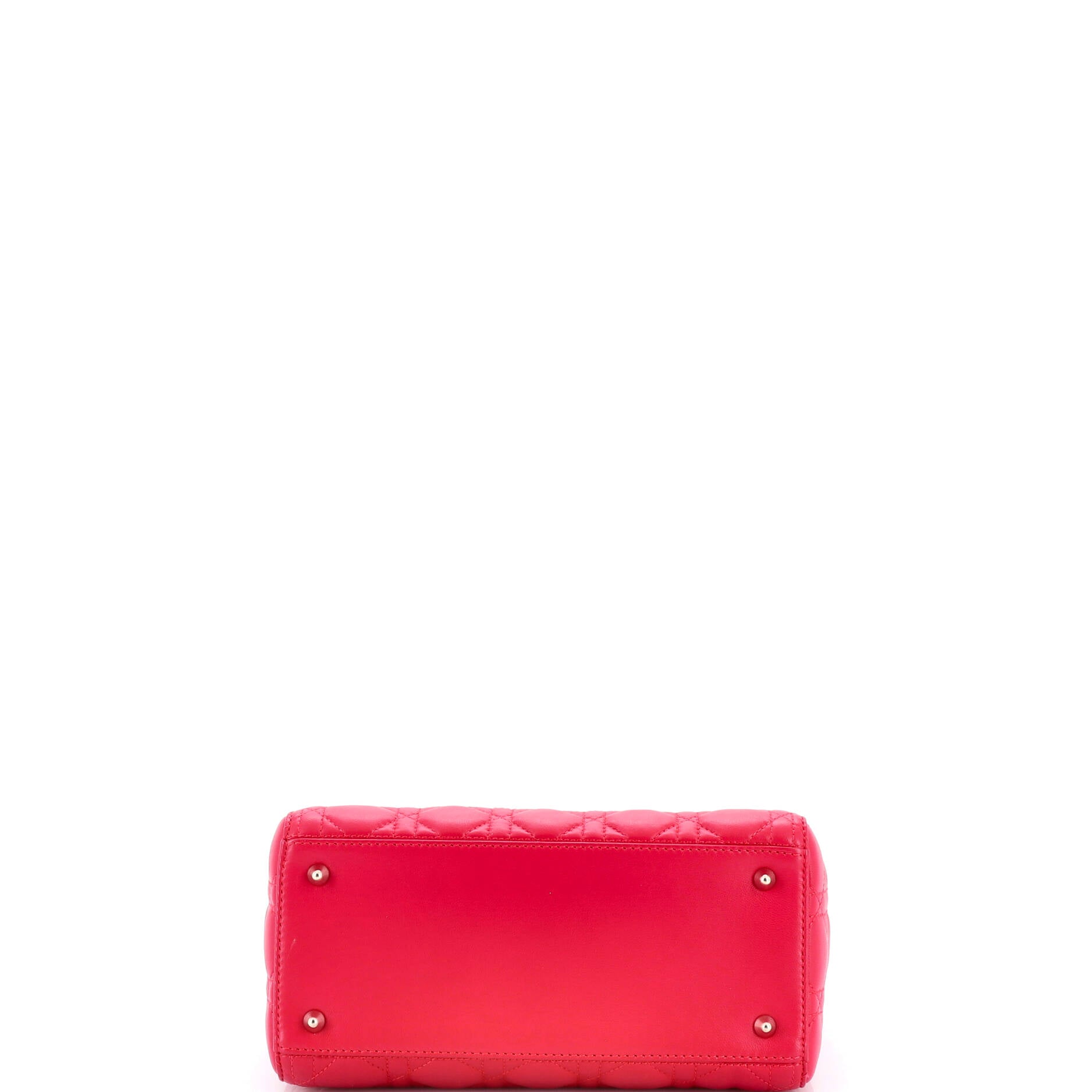 Lady Dior Bag Cannage Quilt Lambskin Medium