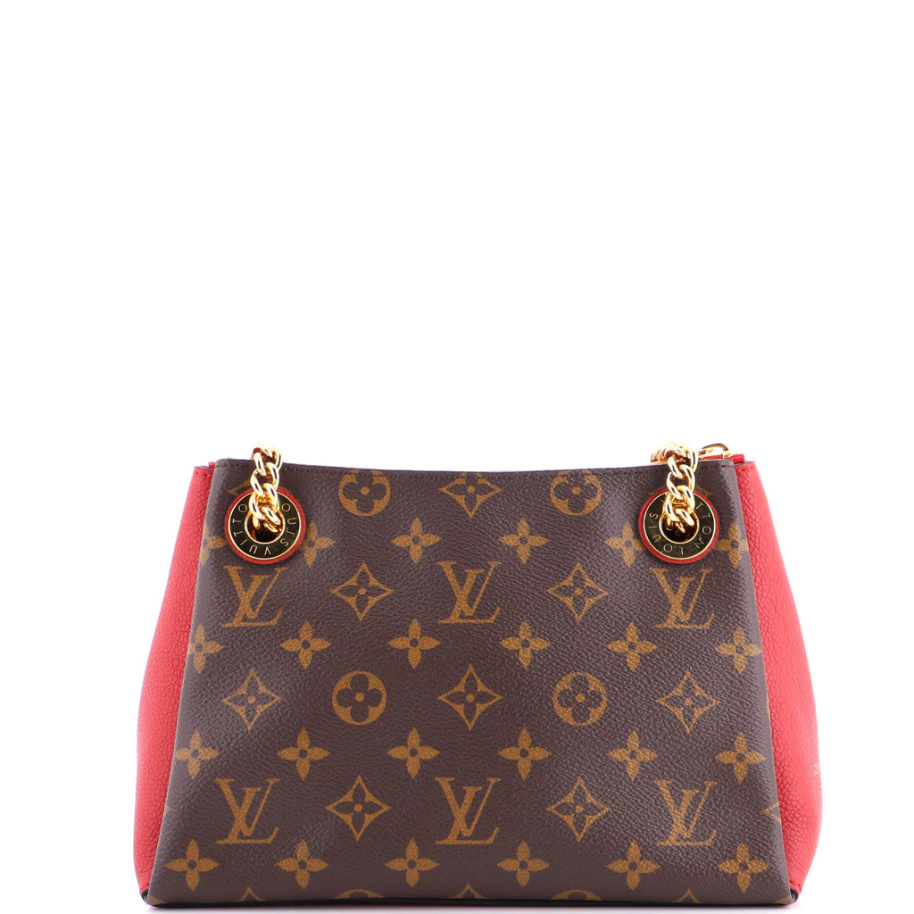 Surene Handbag Monogram Canvas with Leather BB