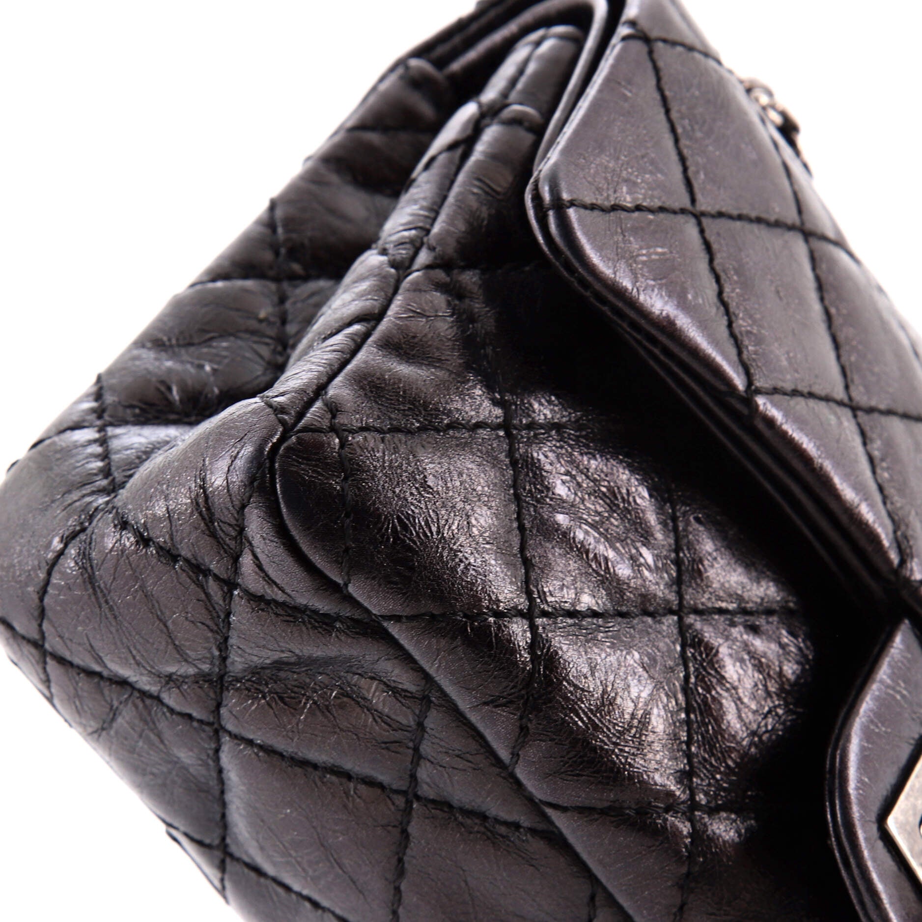 Reissue 2.55 Flap Bag Quilted Aged Calfskin Mini