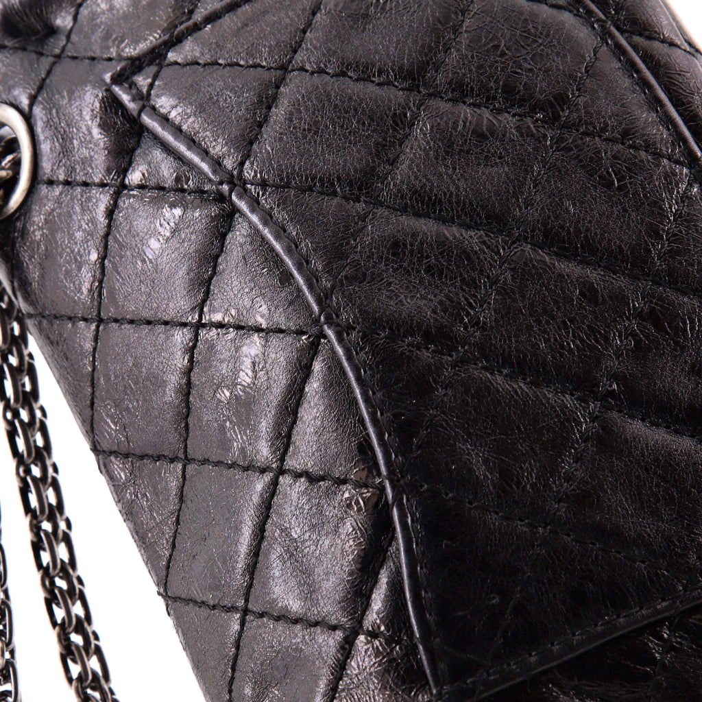 Reissue 2.55 Flap Bag Quilted Aged Calfskin Mini