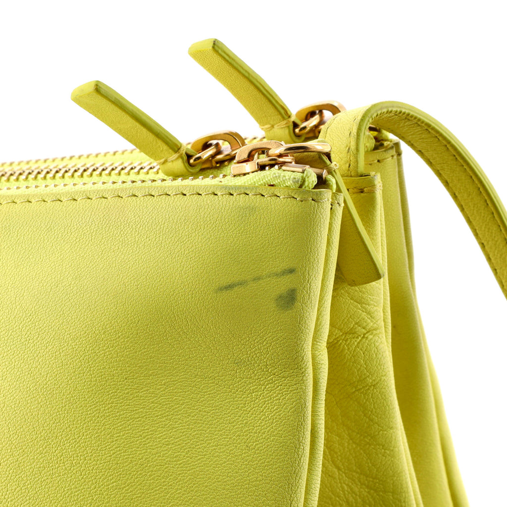 Trio Crossbody Bag Leather Large