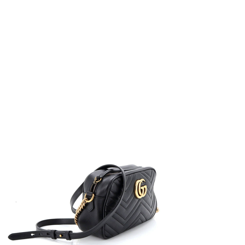 GG Marmont Shoulder Bag Matelasse Leather Small