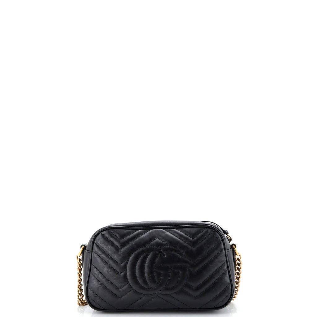 GG Marmont Shoulder Bag Matelasse Leather Small