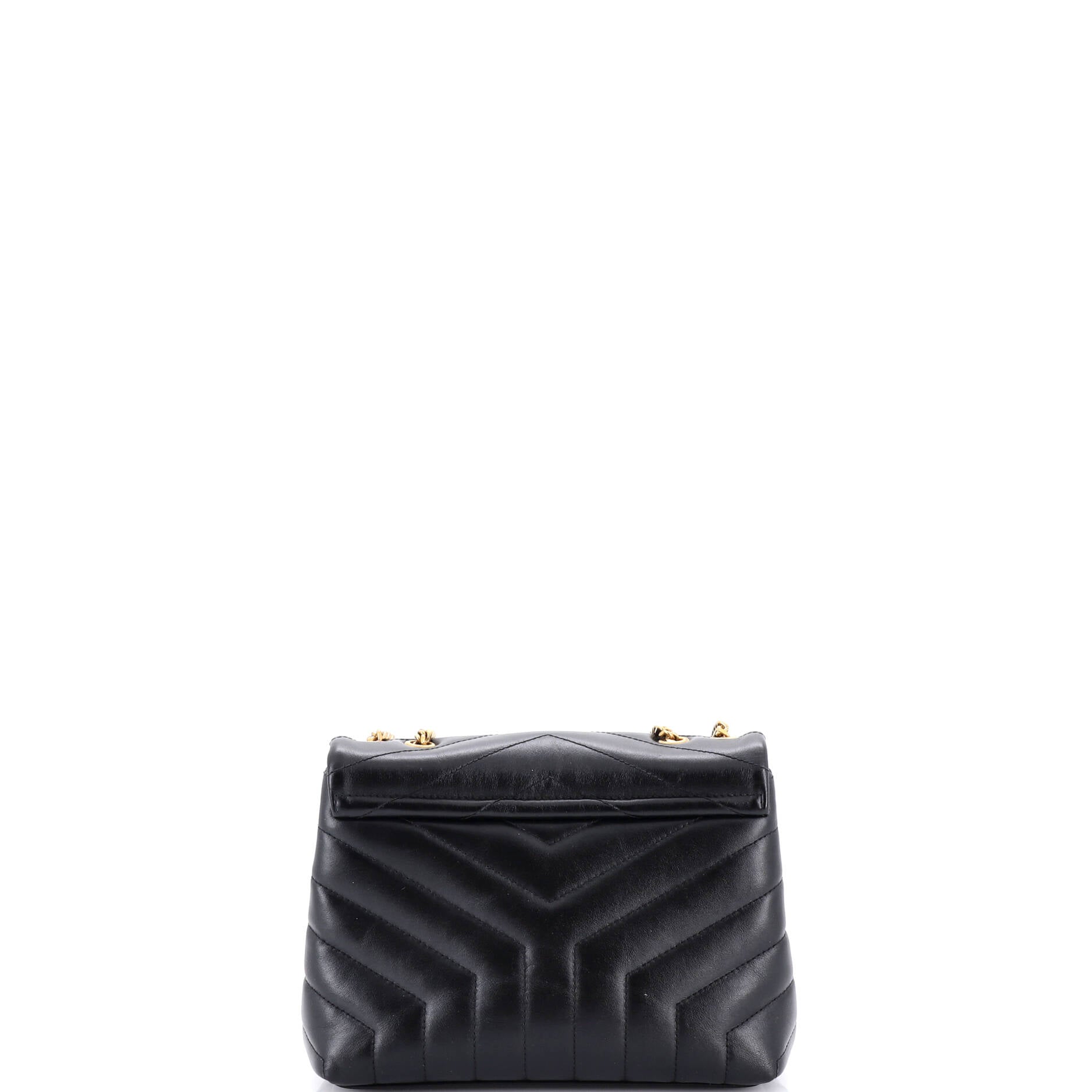 Loulou Shoulder Bag Matelasse Chevron Leather Small