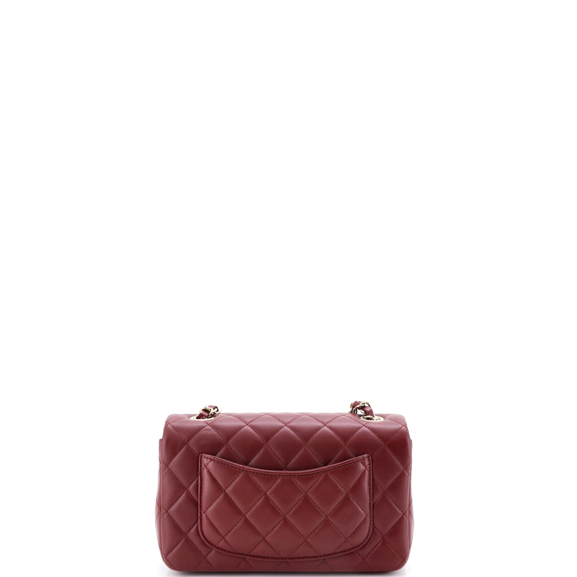 Classic Single Flap Bag Quilted Lambskin Mini