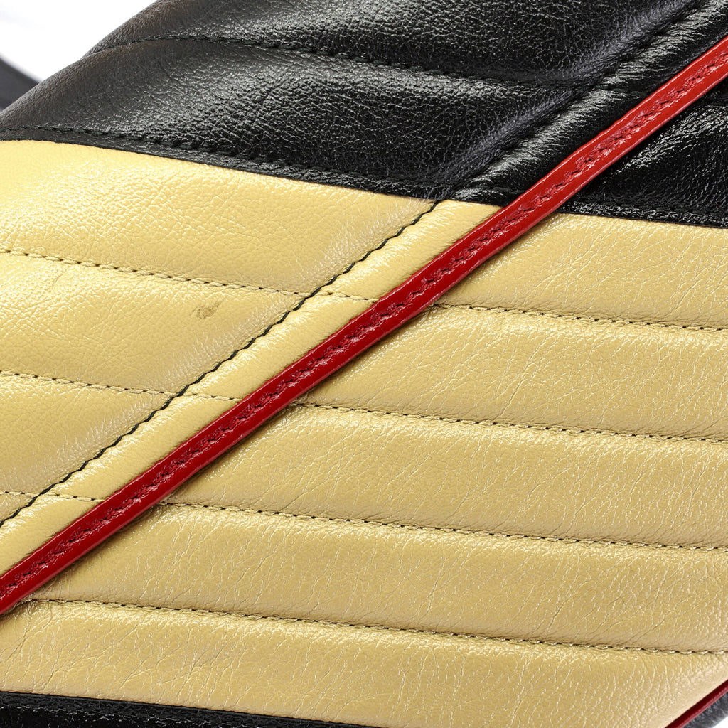 GG Marmont Flap Bag Diagonal Quilted Leather Small