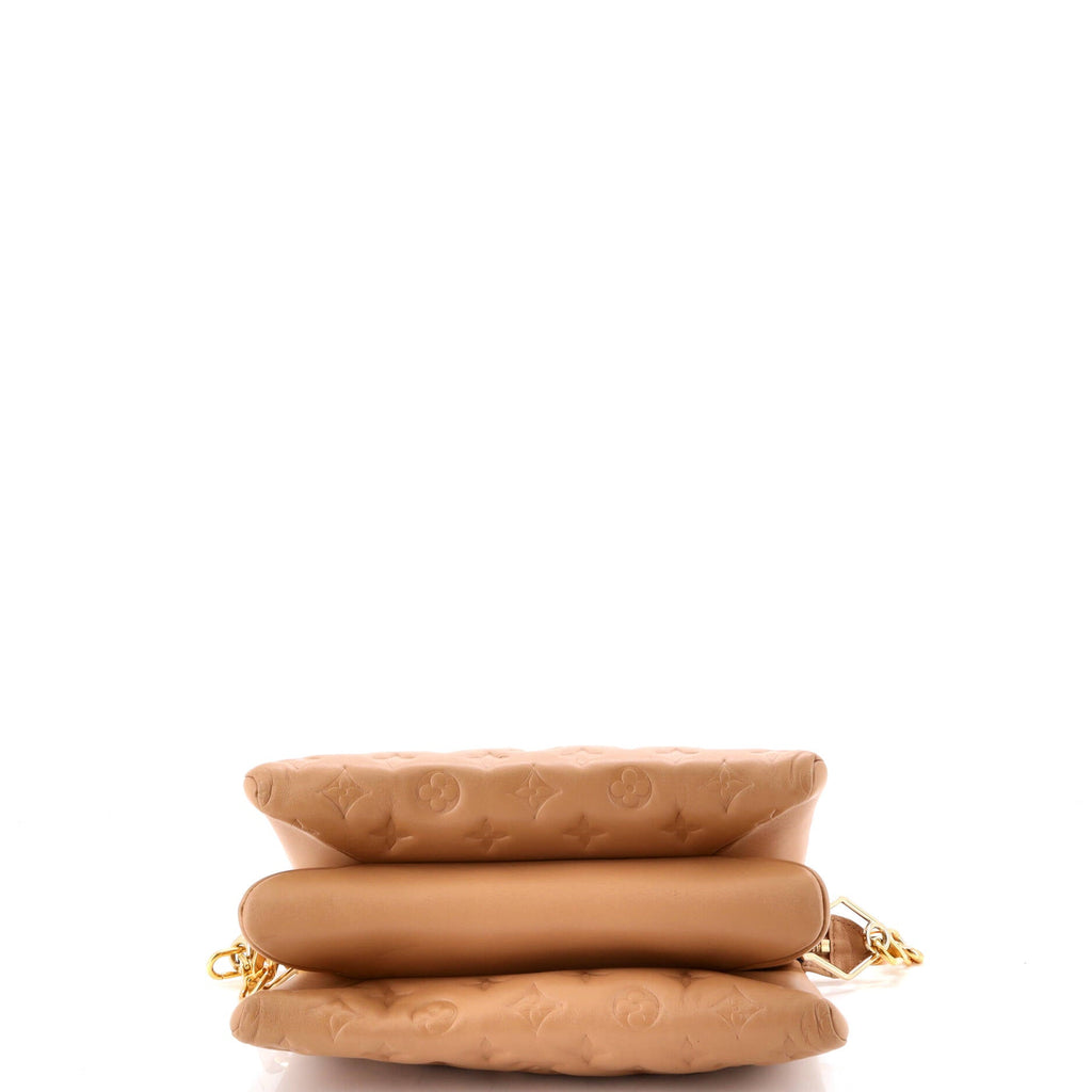 Coussin Bag Monogram Embossed Lambskin PM