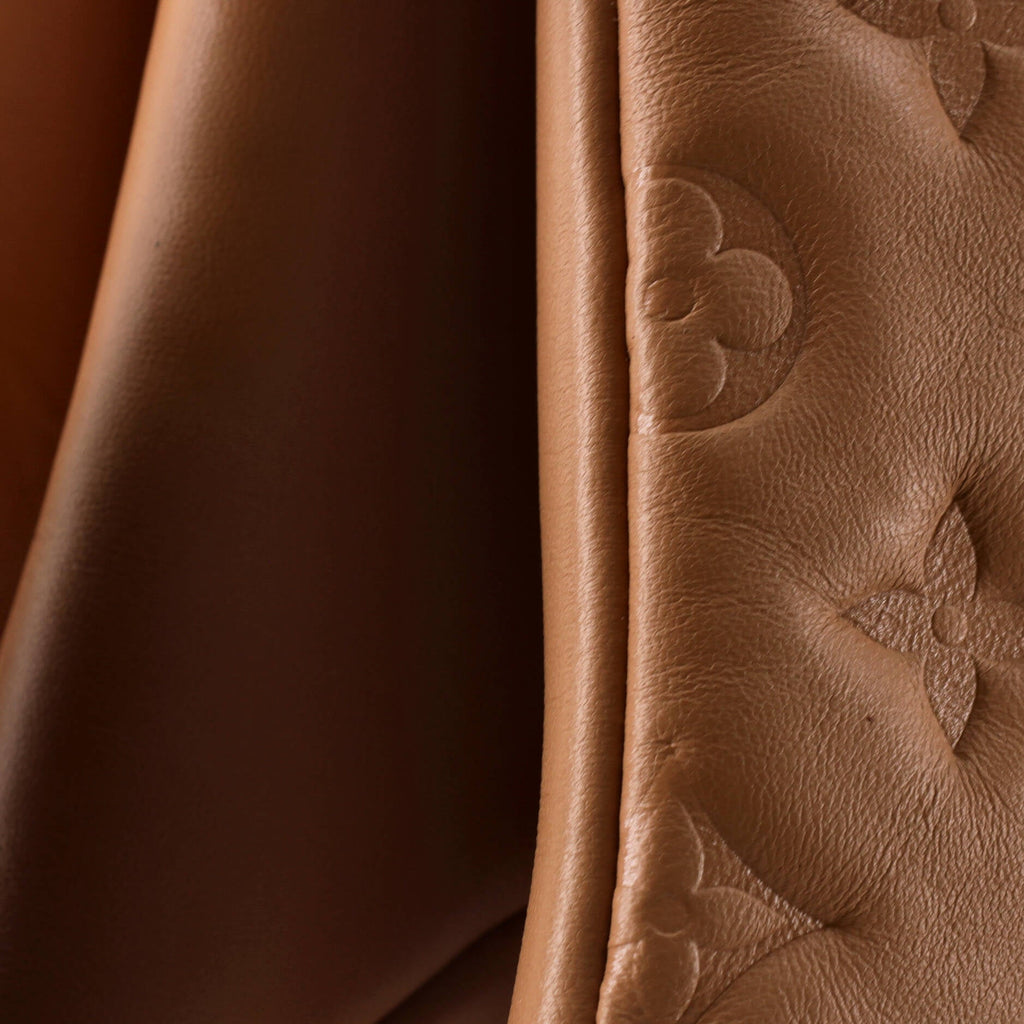 Coussin Bag Monogram Embossed Lambskin PM