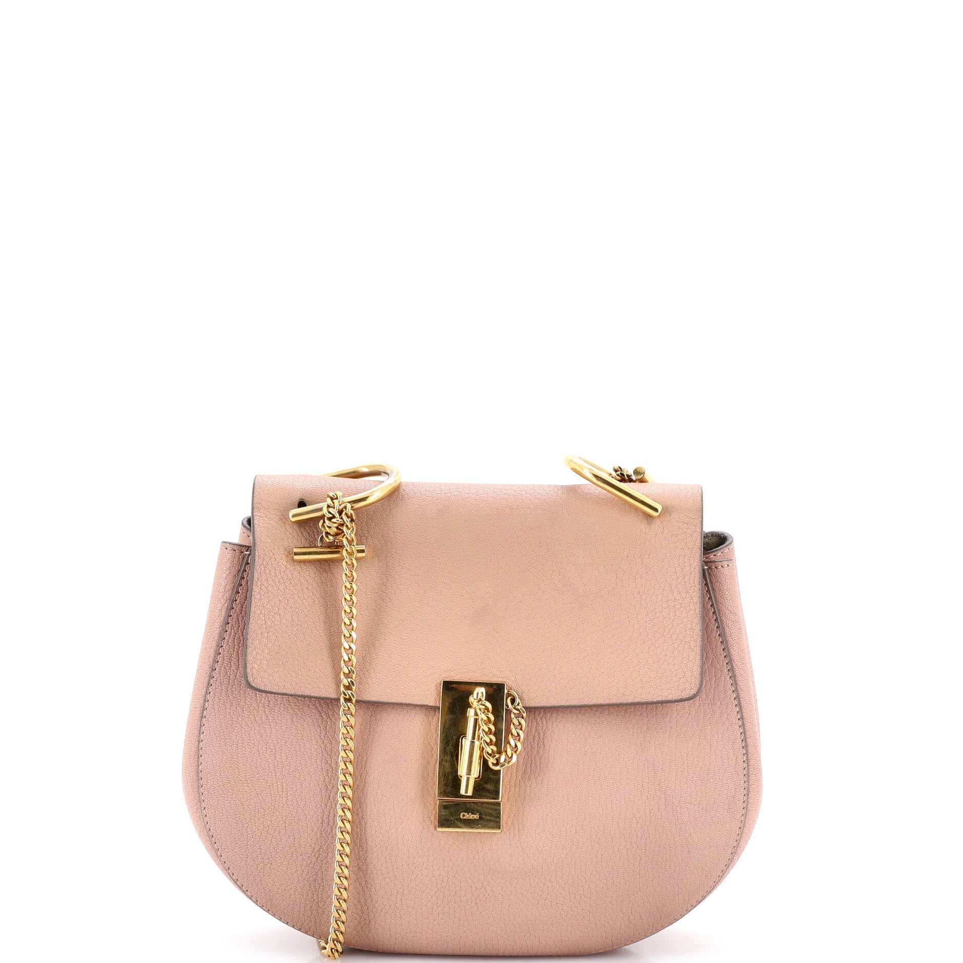Drew Patchwork Crossbody Bag Leather Small