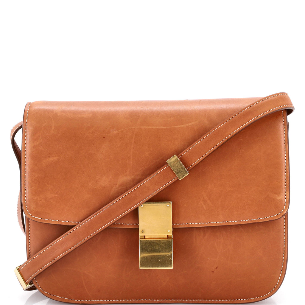 Classic Box Bag Smooth Leather Medium