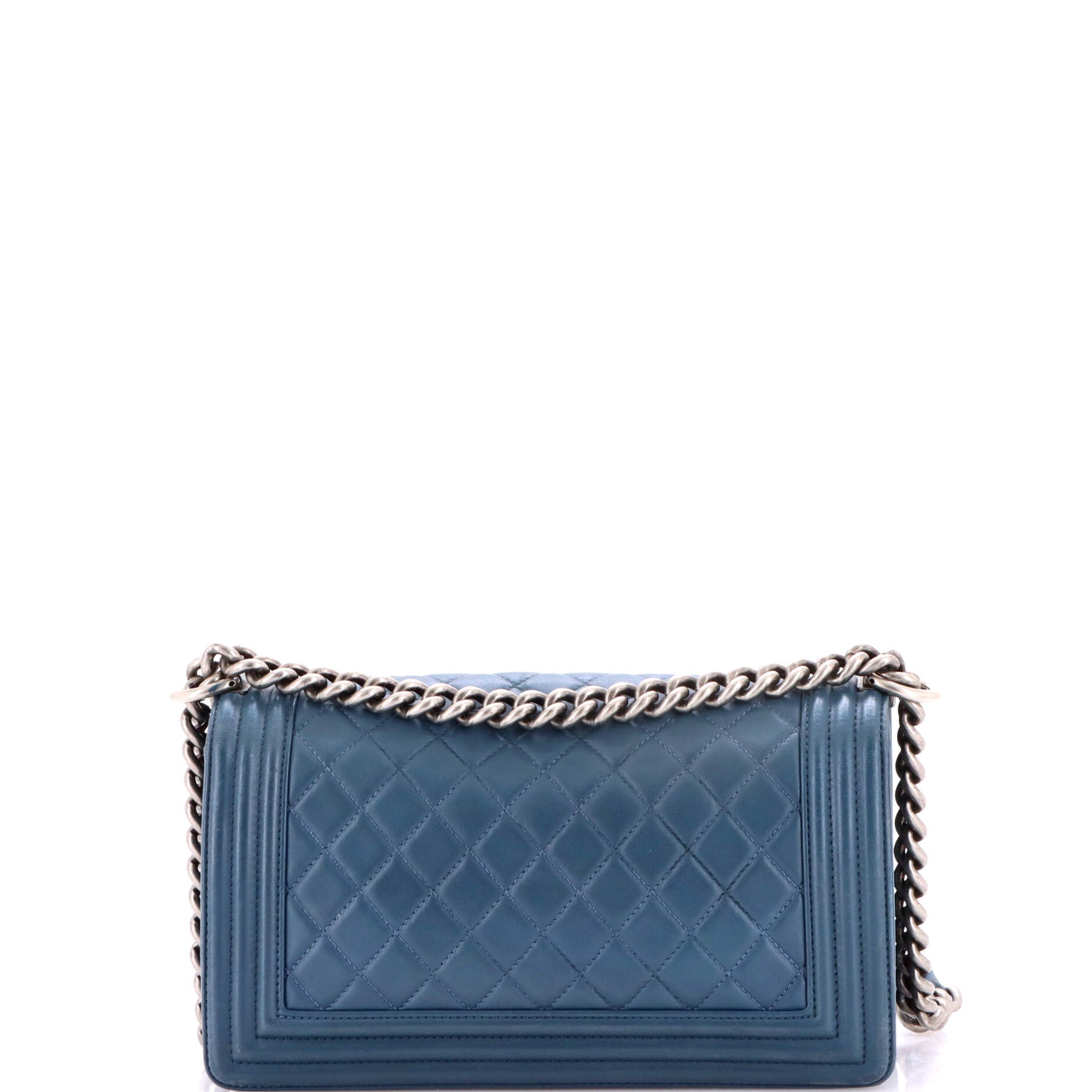Boy Flap Bag Quilted Lambskin New Medium