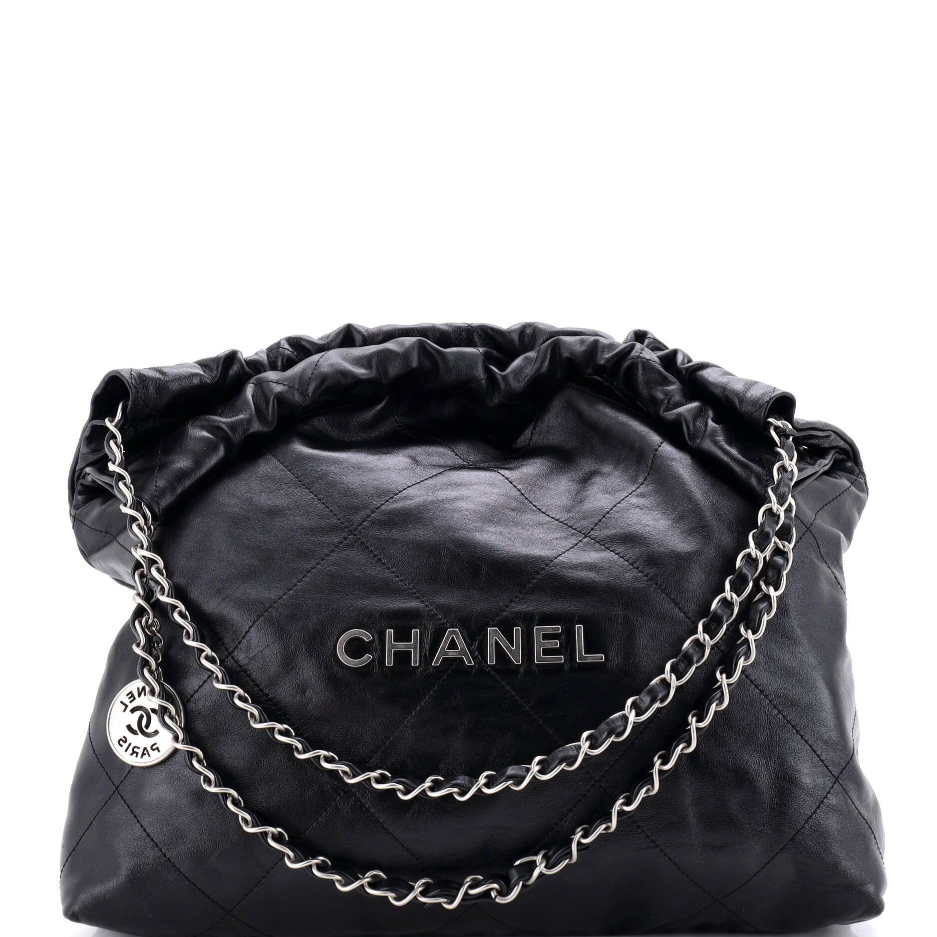 22 Chain Hobo Quilted Calfskin Medium