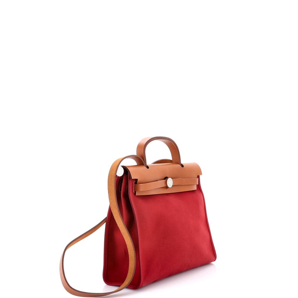 Herbag Zip Leather and Toile 31