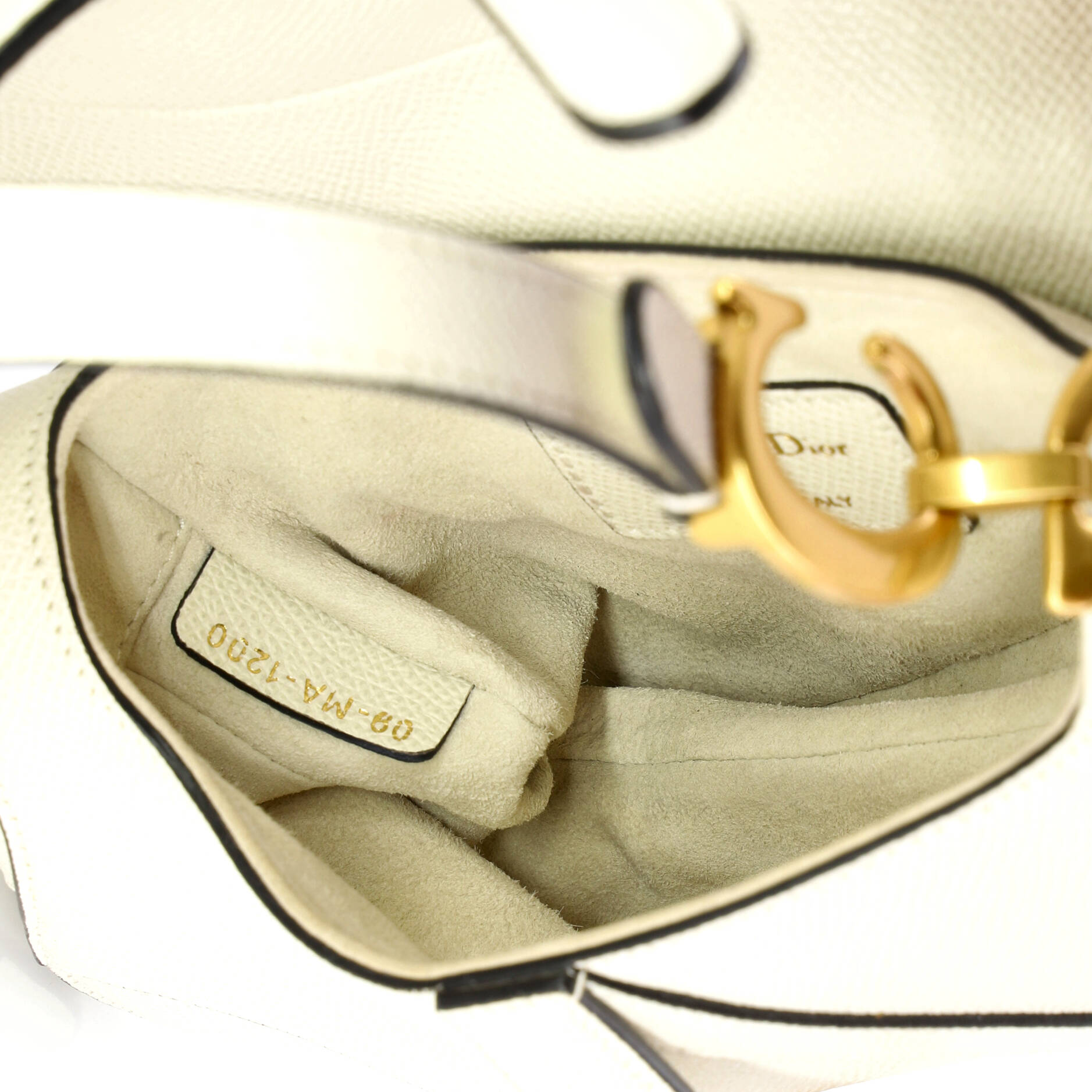 Saddle Handbag Leather Mini