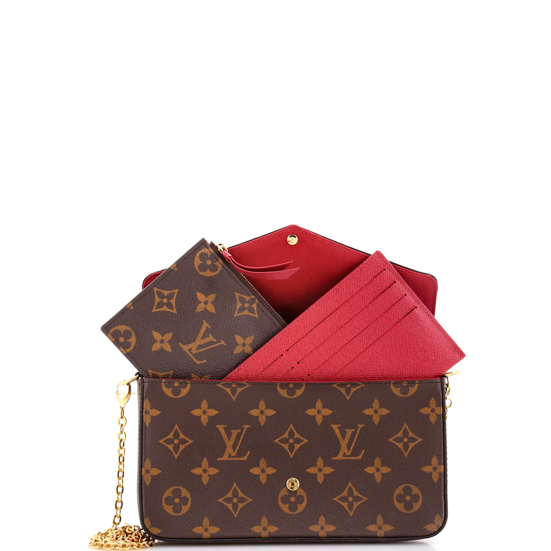 Felicie Pochette Monogram Canvas