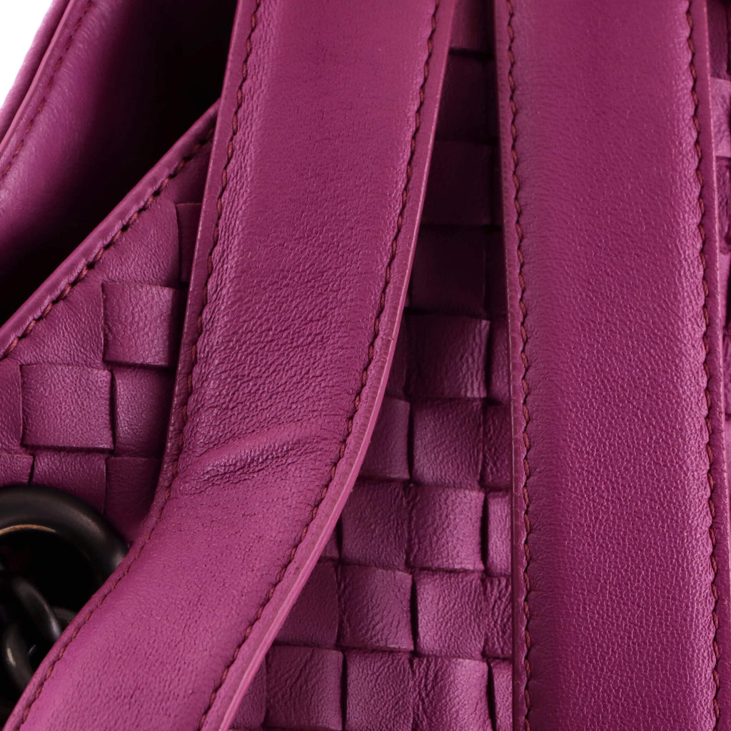 Double Chain Tote Intrecciato Nappa Large