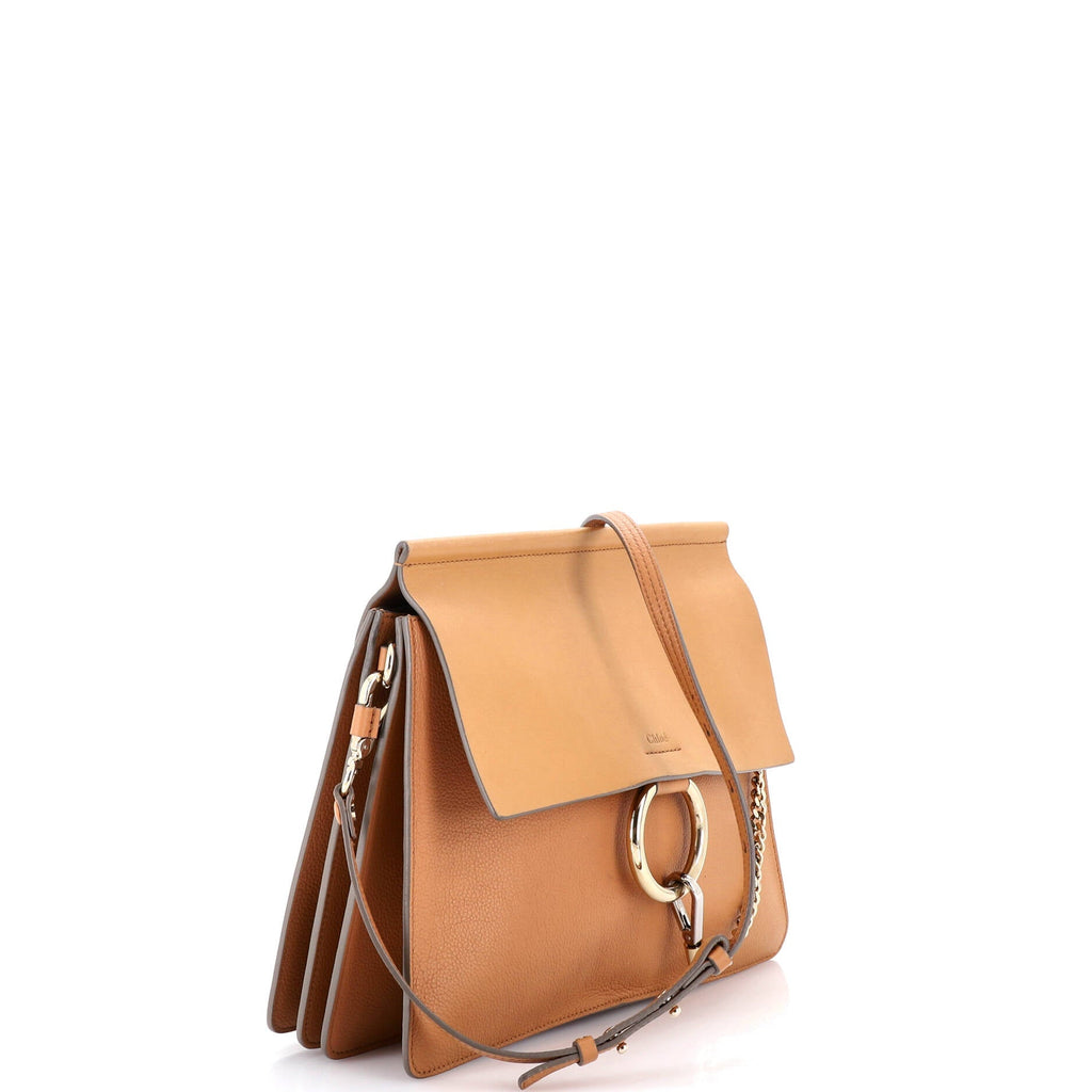 Faye Shoulder Bag Leather Medium