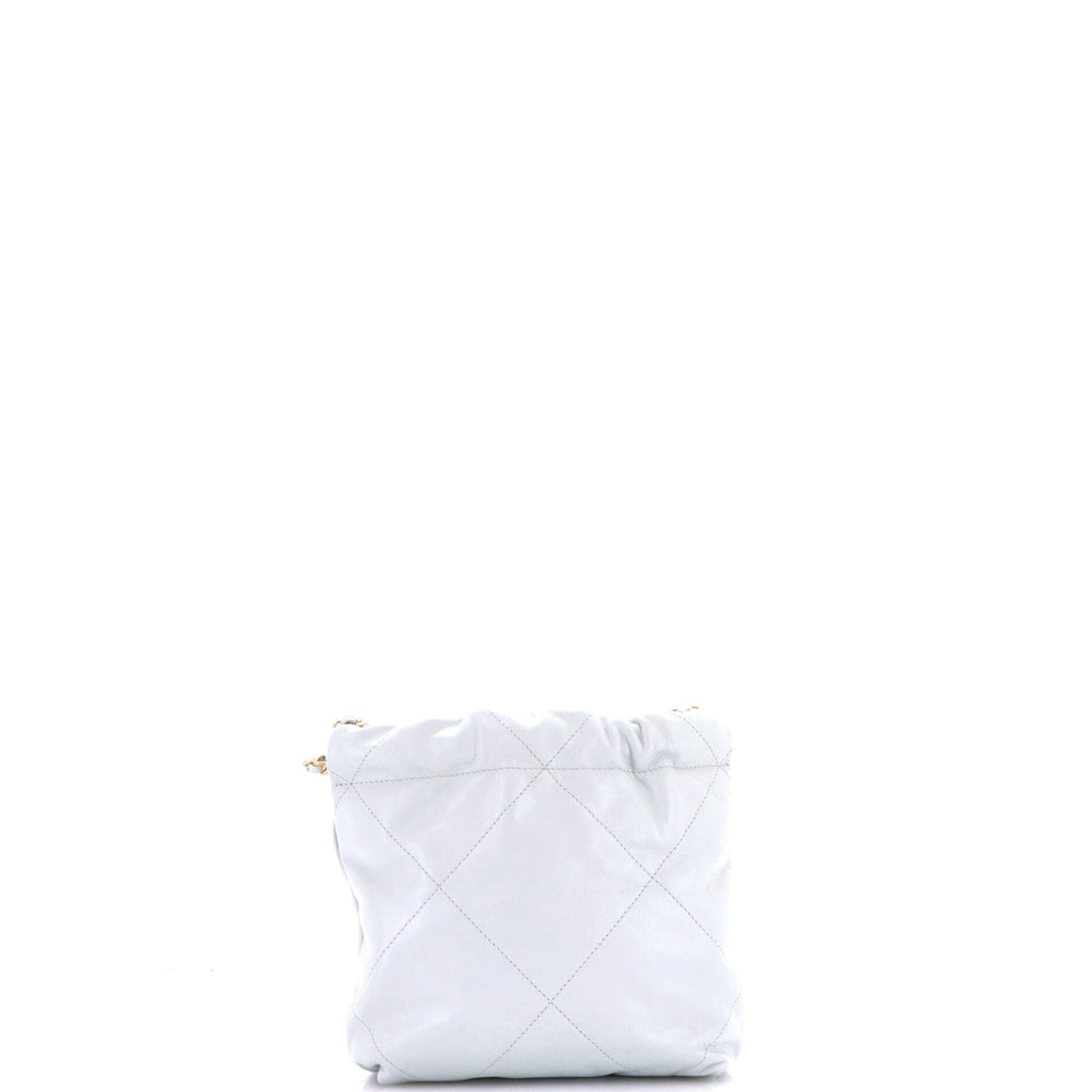 22 Chain Hobo Quilted Calfskin Mini