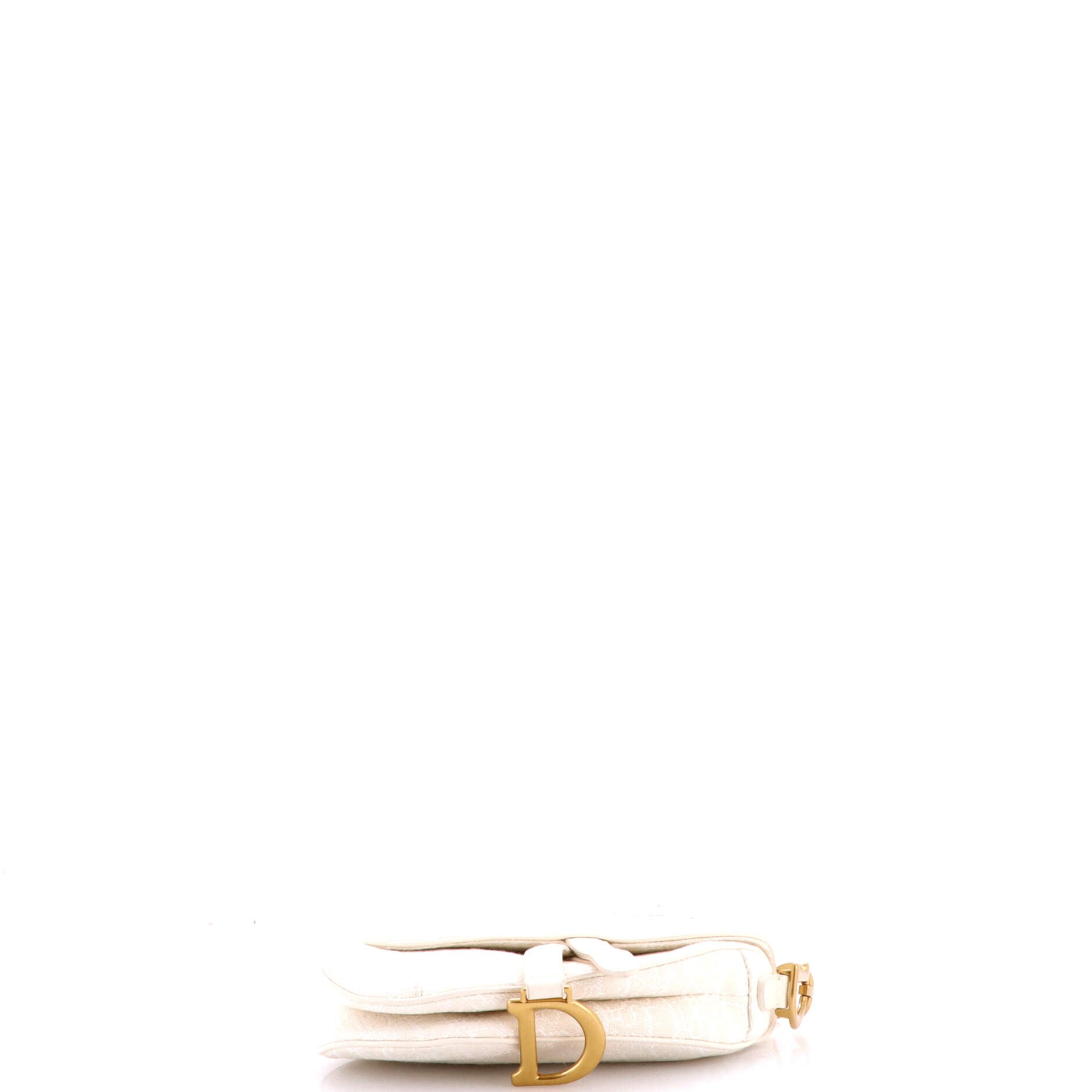 Saddle Handbag Oblique Canvas Mini