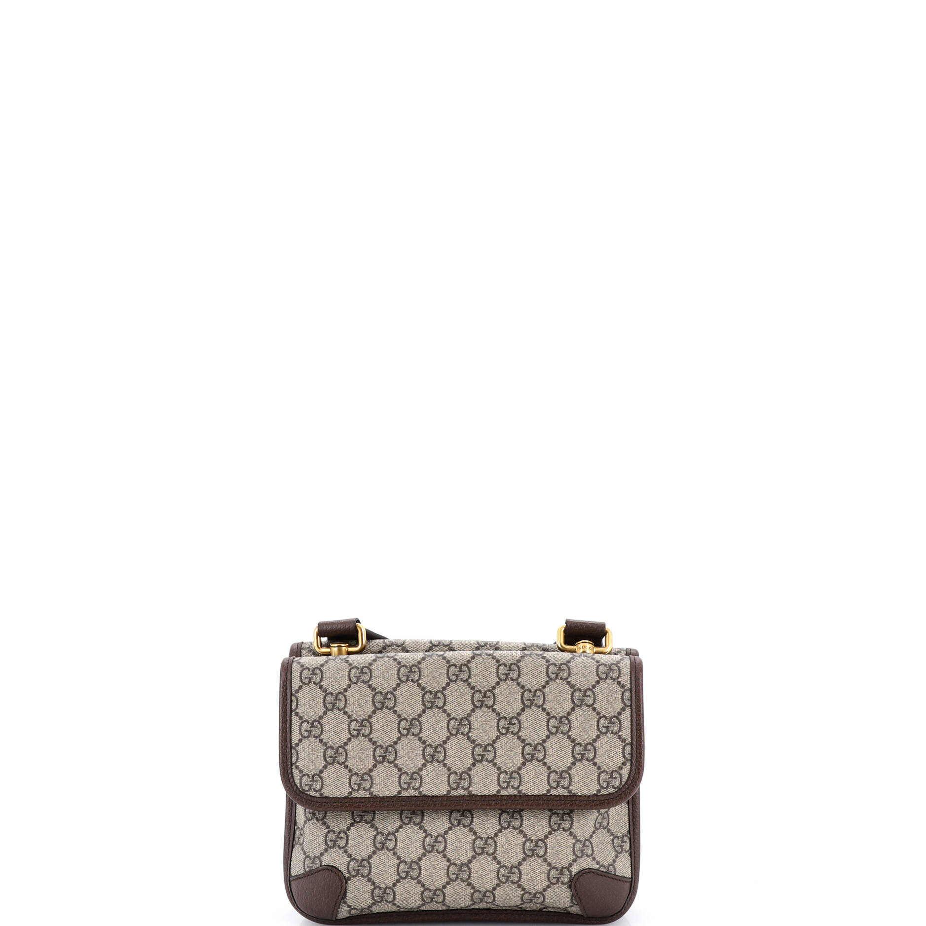 Neo Vintage Flap Messenger GG Coated Canvas Small