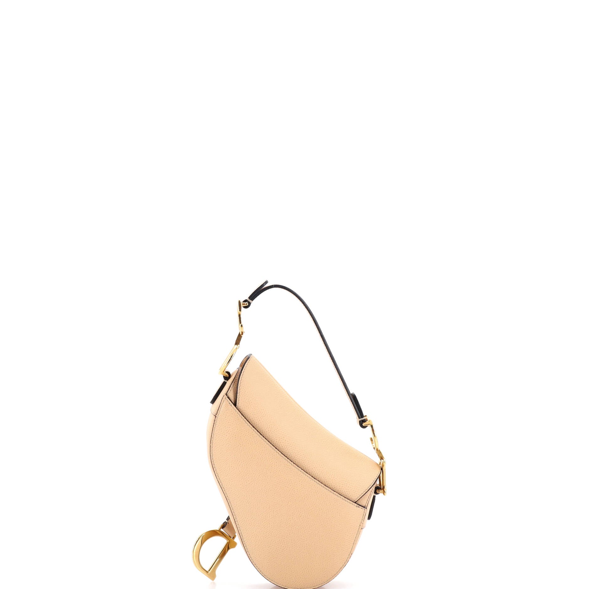 Saddle Handbag Leather Mini