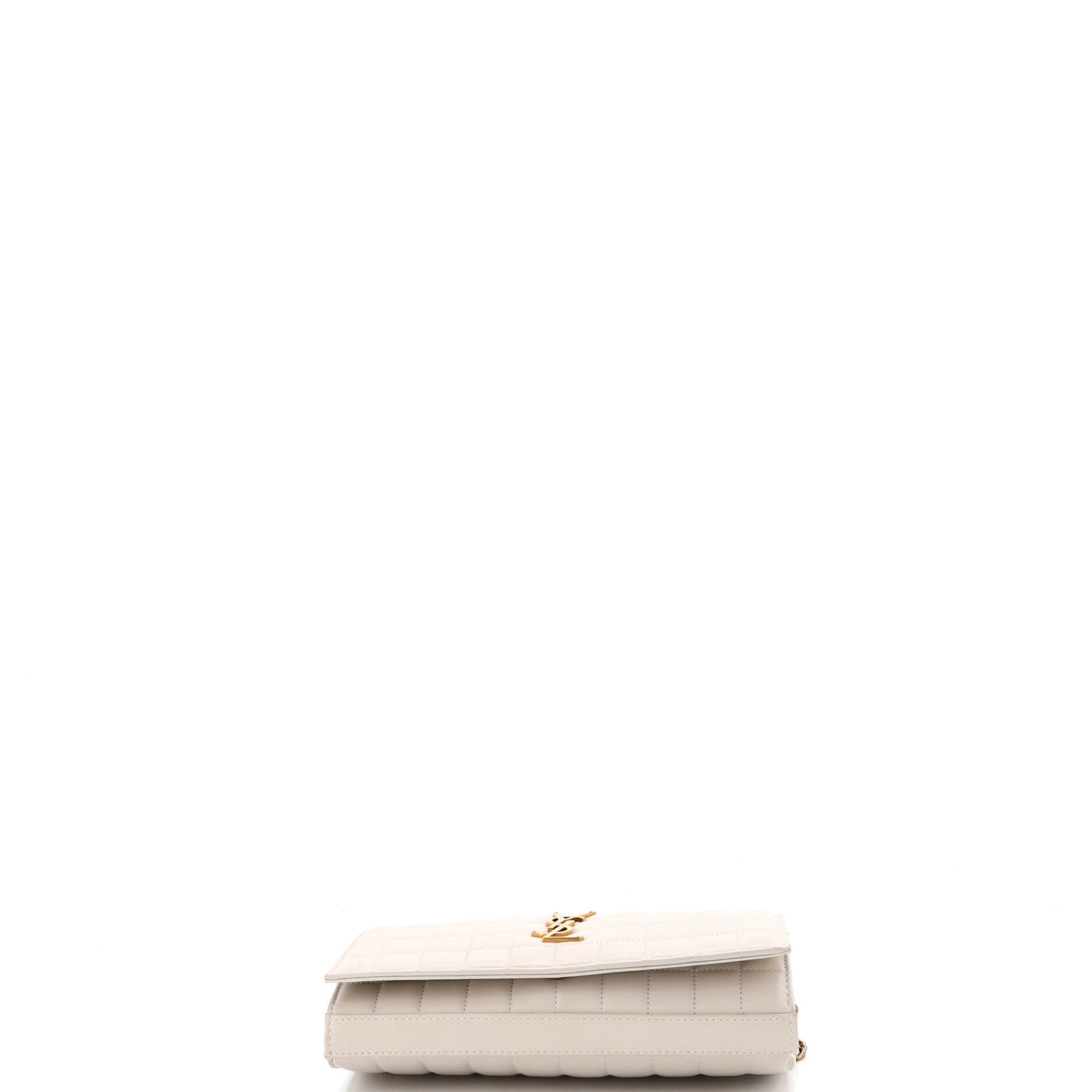Cassandre Wallet on Chain Quilted Leather Medium