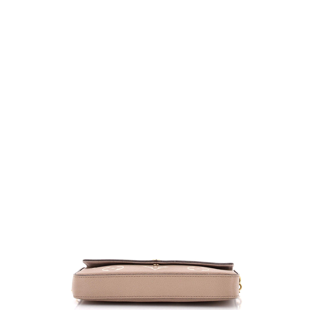 Felicie Pochette Bicolor Monogram Empreinte Giant