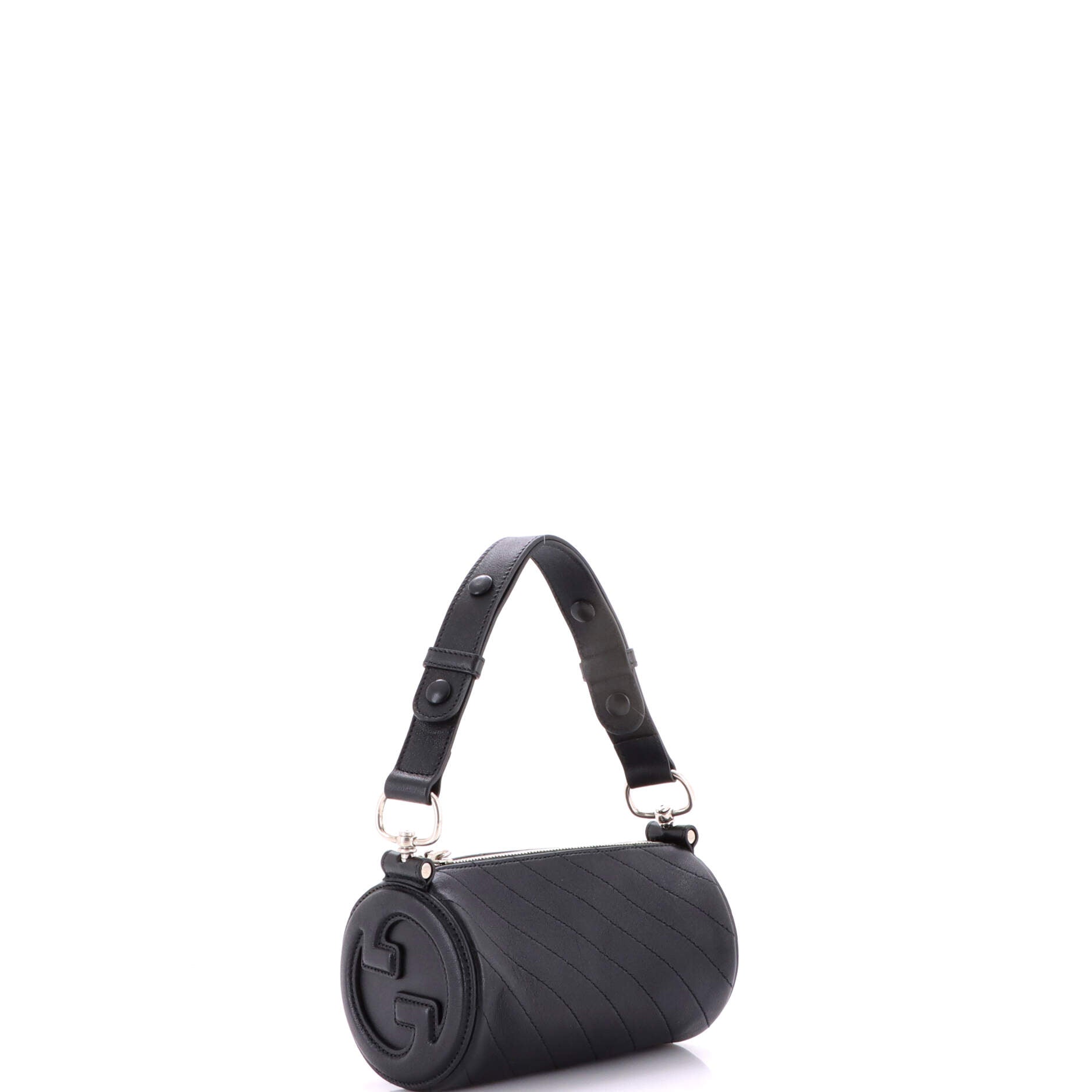 Blondie Shoulder Bag Diagonal Quilted Leather Mini