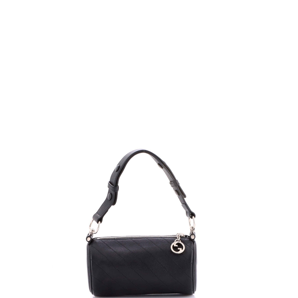 Blondie Shoulder Bag Diagonal Quilted Leather Mini