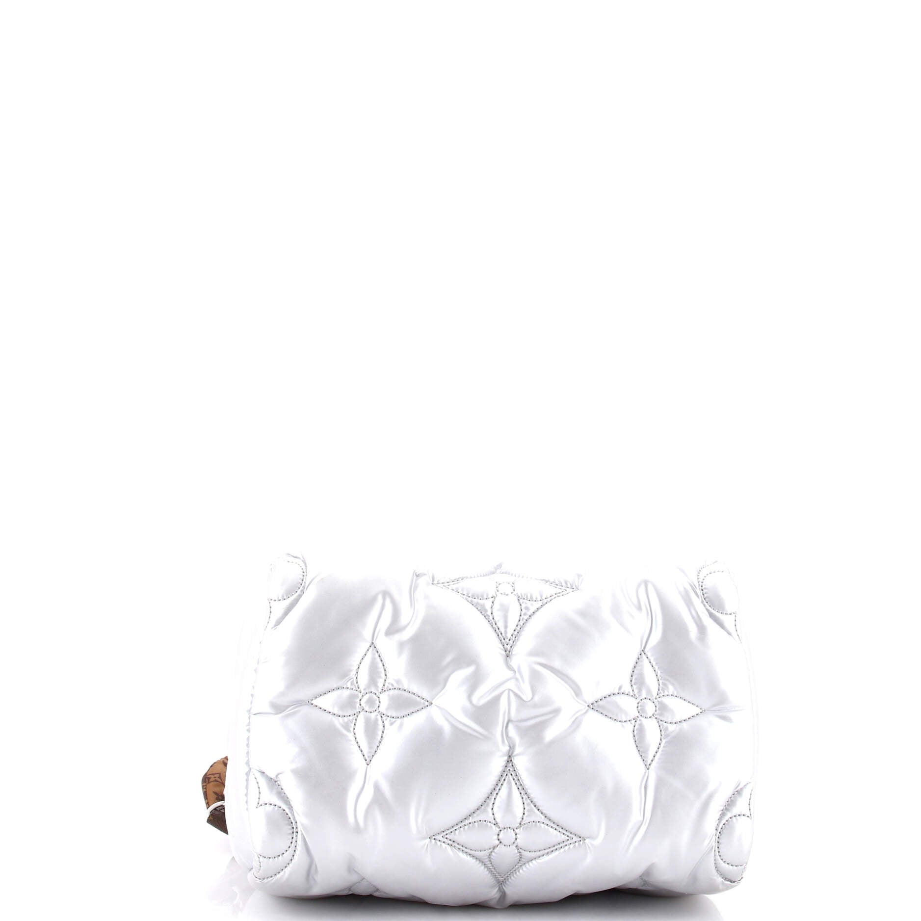 Speedy Bandouliere Bag Monogram Quilted Econyl Nylon 25