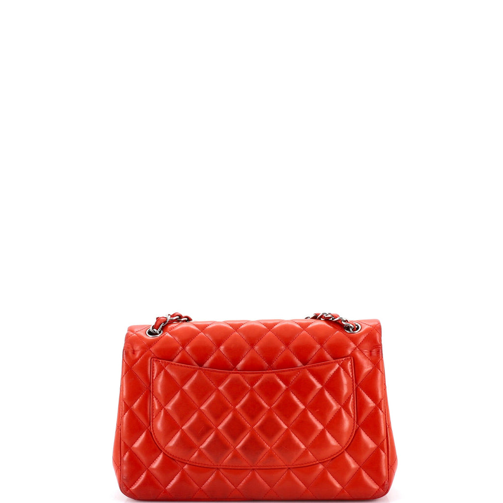Classic Double Flap Bag Quilted Lambskin Jumbo