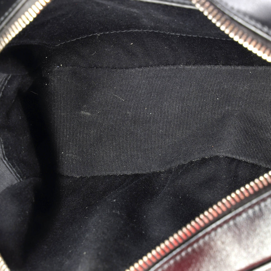 Lou Camera Bag Matelasse Chevron Leather Small