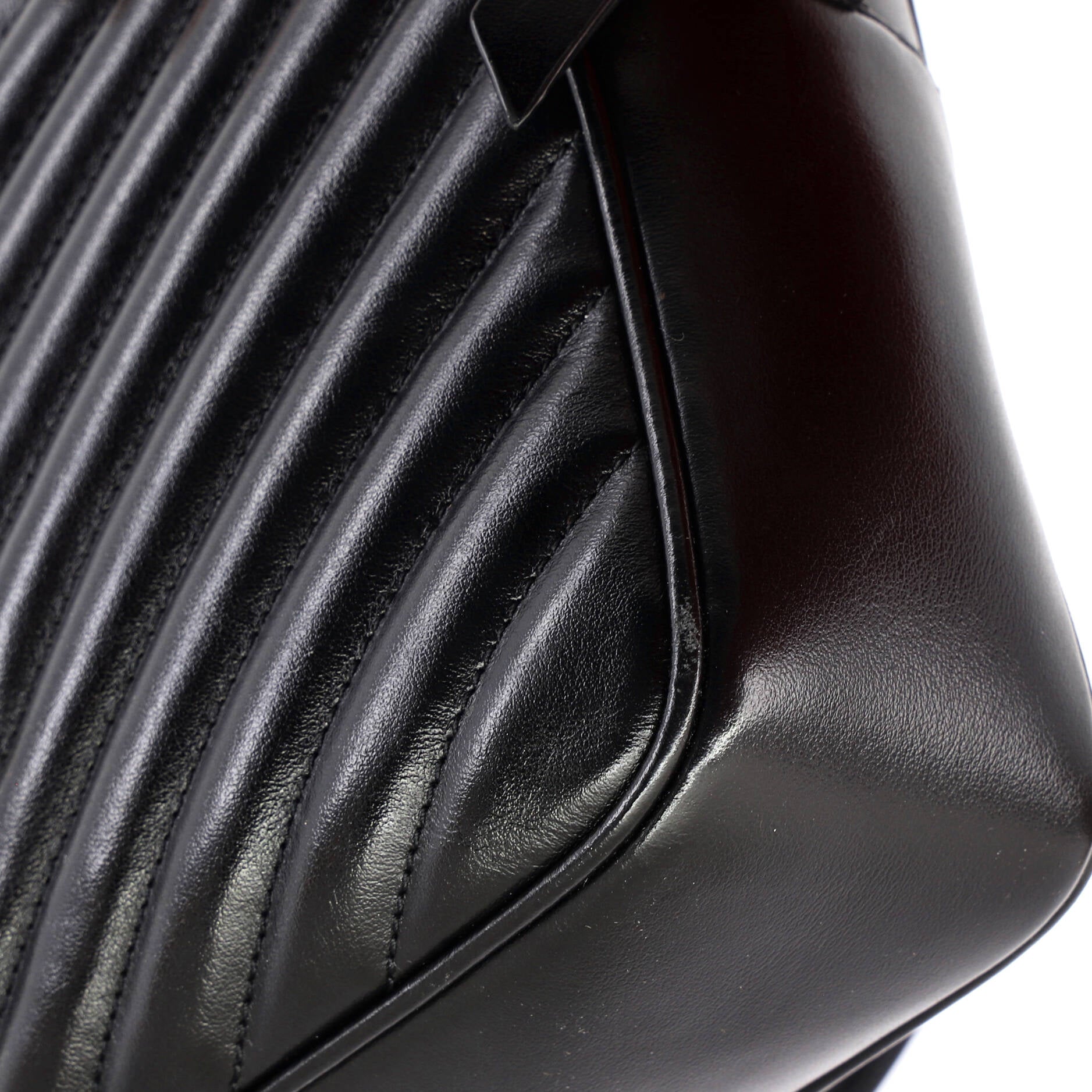Lou Camera Bag Matelasse Chevron Leather Small