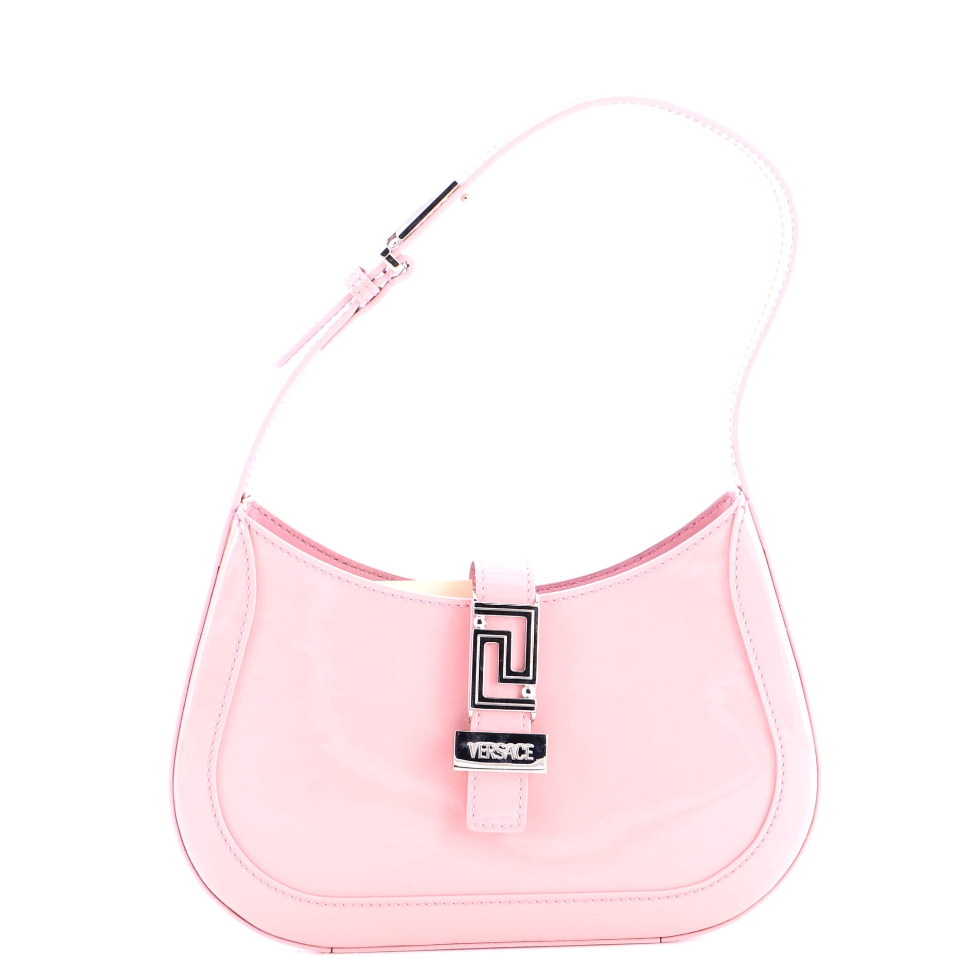 Greca Goddess Hobo Bag Leather Small