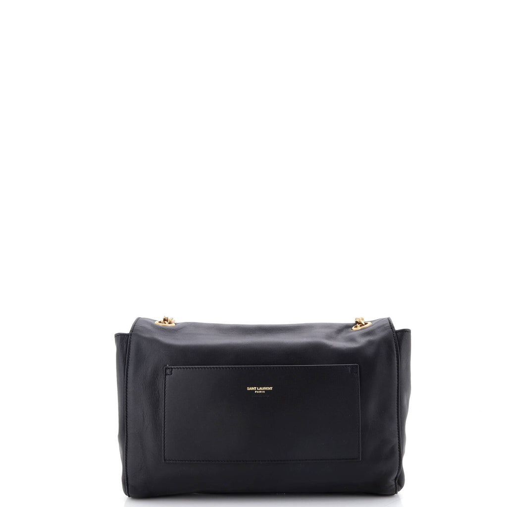 Classic Monogram Reversible Shoulder Bag Suede and Leather Medium