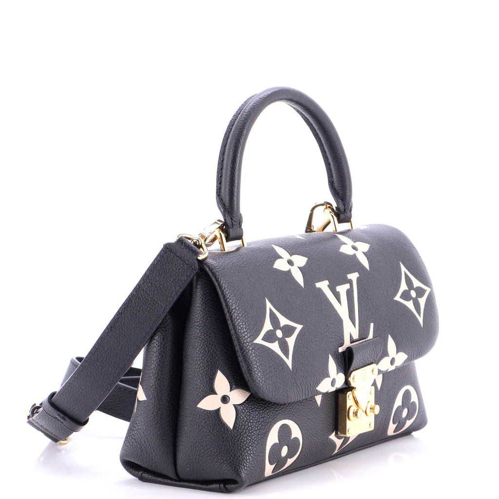 Madeleine Handbag Bicolor Monogram Empreinte Giant BB